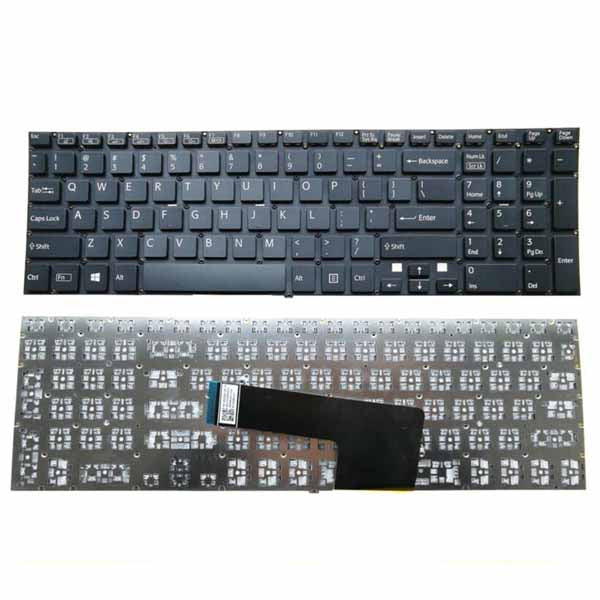 Bàn phím laptop Sony SVF 15 trắng, đen