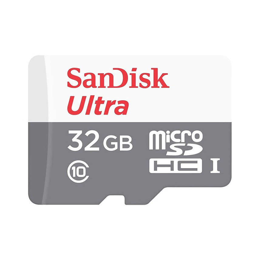 Thẻ Nhớ SanDisk microSD Ultra 32GB Class 10 SDSQUNR-032G-GN3MN