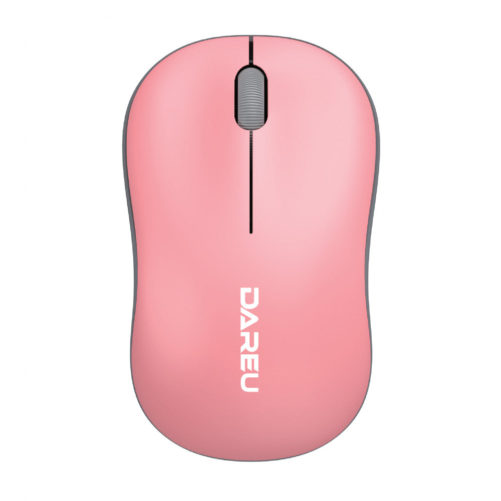Chuột không dây Dareu LM106G - Blue, Pink, Red, White